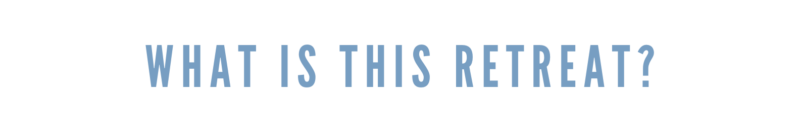 retreat-what retreat-what