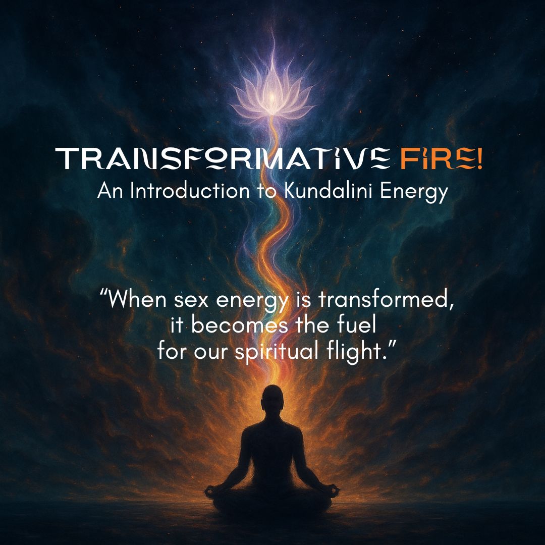 “When sex energy is transformed, it becomes the fuel for our spiritual flight.”